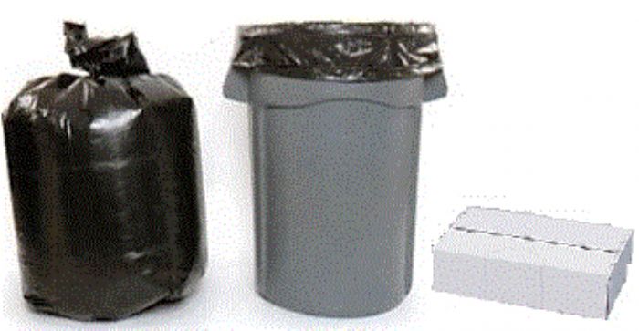 BOLSA DE PLASTICO PARA BASURA SELLO ESTRELLA CAJA
